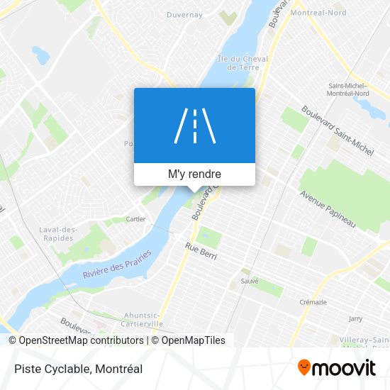 Piste Cyclable plan