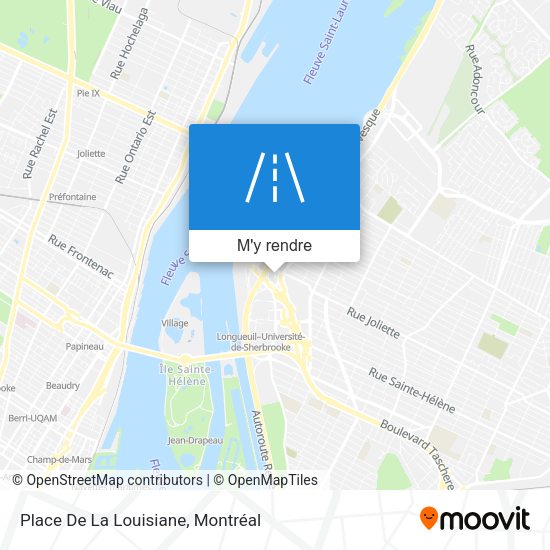 Place De La Louisiane plan