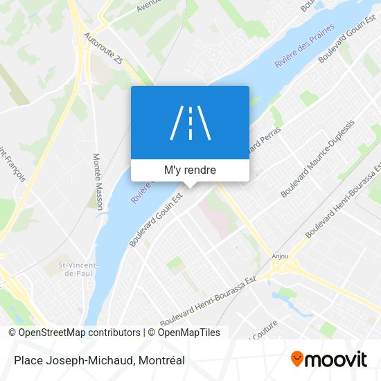 Place Joseph-Michaud plan