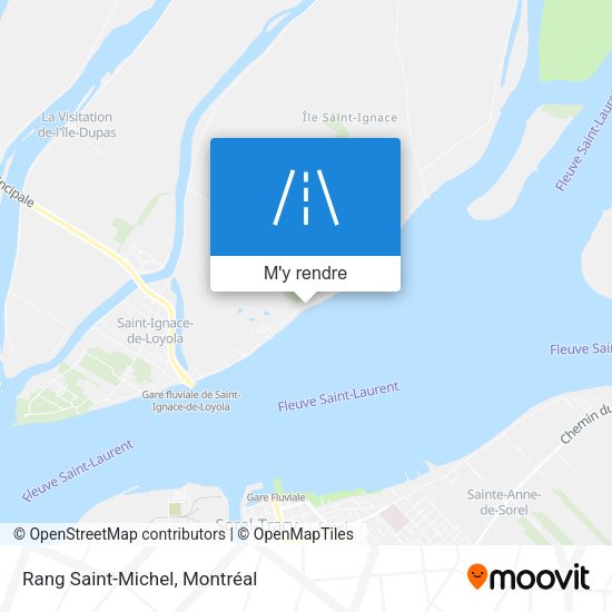 Rang Saint-Michel plan