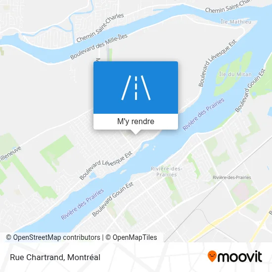 Rue Chartrand plan