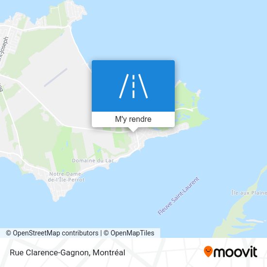 Rue Clarence-Gagnon plan
