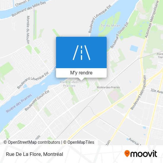 Rue De La Flore plan