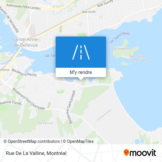 Rue De La Valline plan