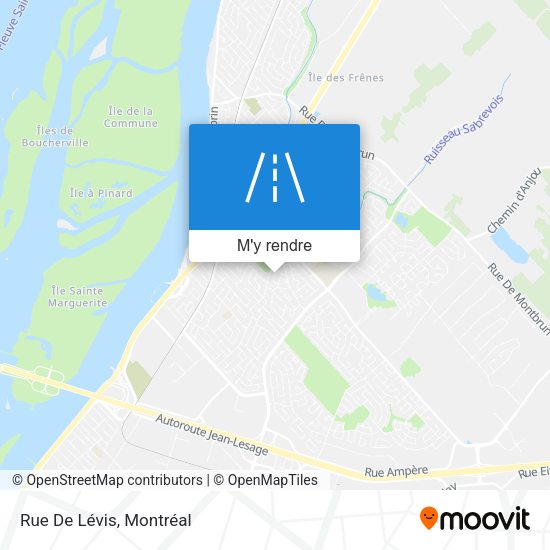 Rue De Lévis plan