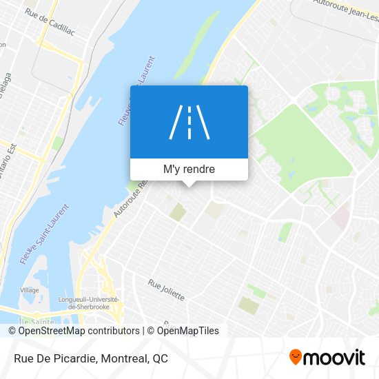 Rue De Picardie plan
