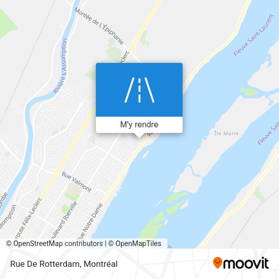 Rue De Rotterdam plan