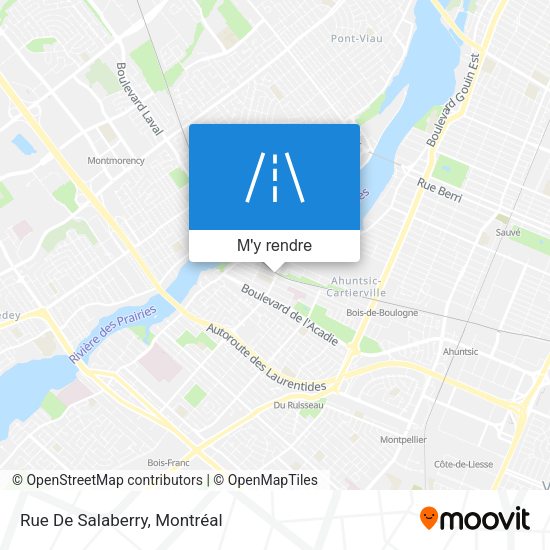 Rue De Salaberry plan