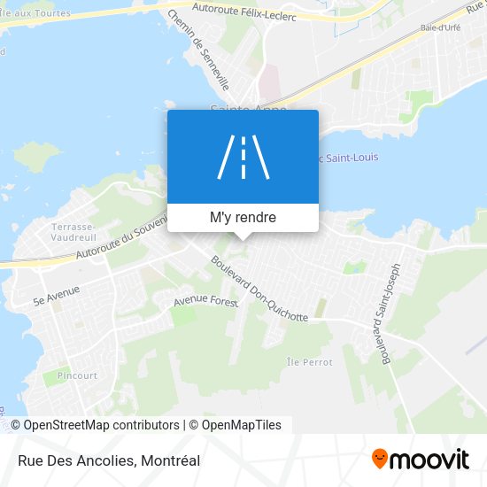 Rue Des Ancolies plan