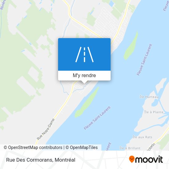 Rue Des Cormorans plan