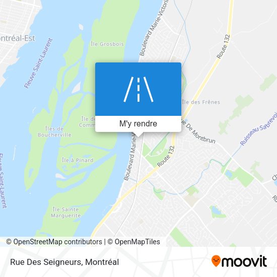 Rue Des Seigneurs plan