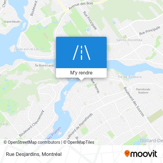 Rue Desjardins plan