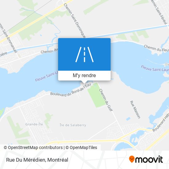 Rue Du Mérédien plan