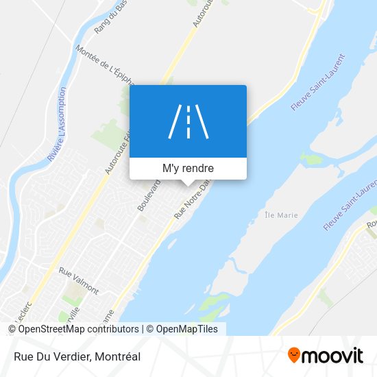 Rue Du Verdier plan