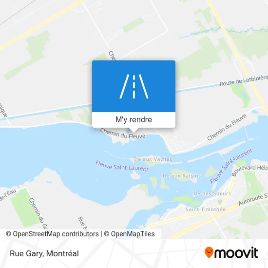 Rue Gary plan