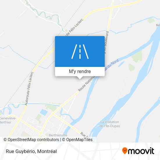 Rue Guybério plan