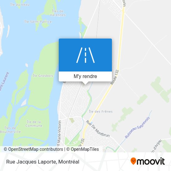 Rue Jacques Laporte plan