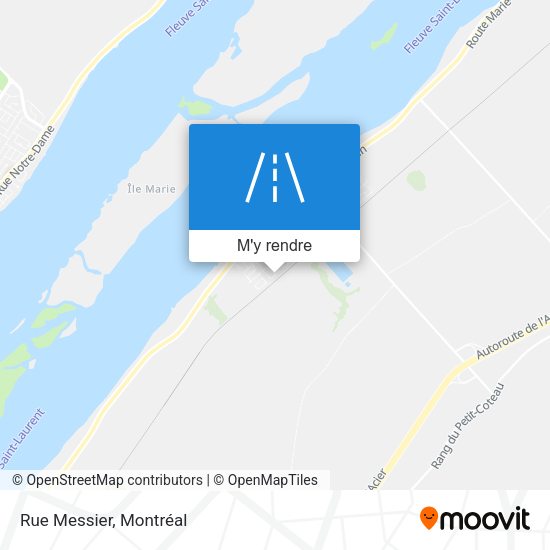 Rue Messier plan