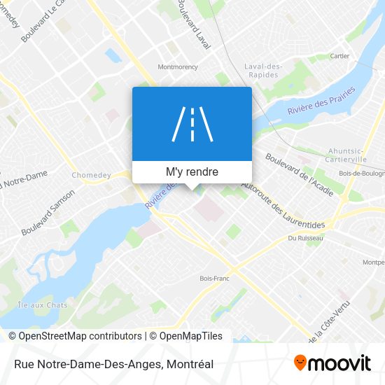 Rue Notre-Dame-Des-Anges plan