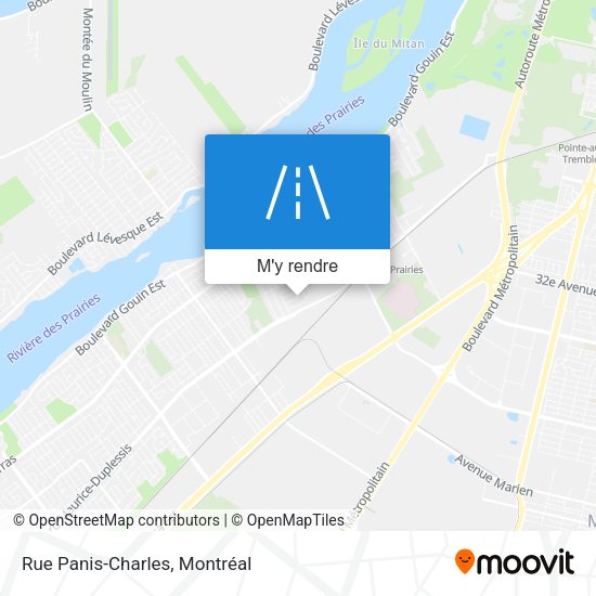 Rue Panis-Charles plan