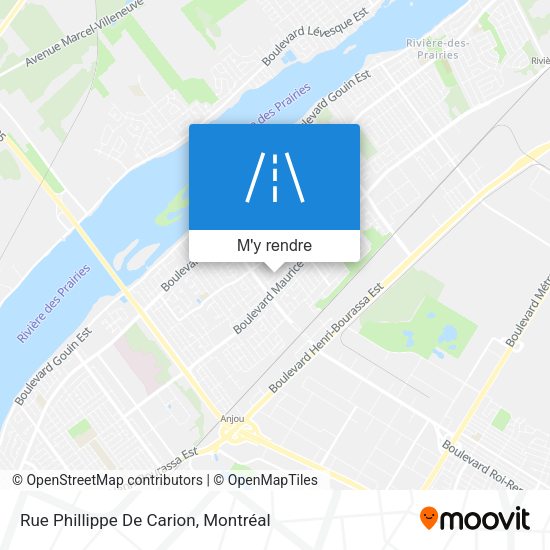 Rue Phillippe De Carion plan