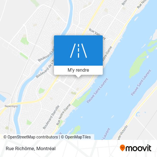 Rue Richôme plan