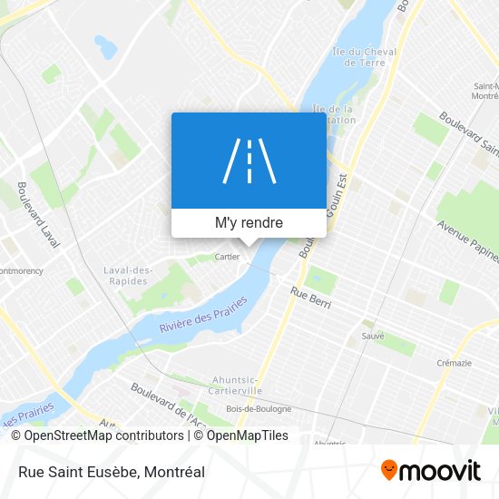 Rue Saint Eusèbe plan