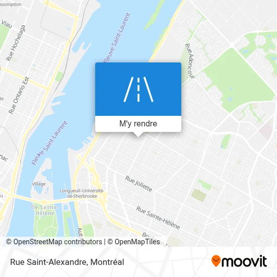 Rue Saint-Alexandre plan