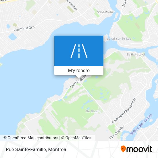 Rue Sainte-Famille plan