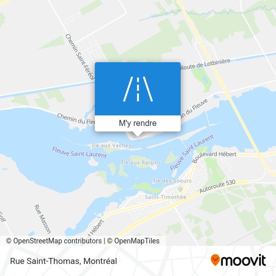 Rue Saint-Thomas plan