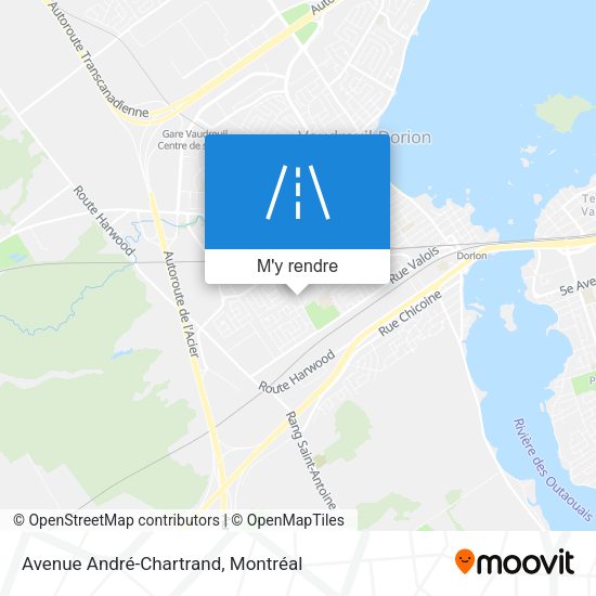 Avenue André-Chartrand plan