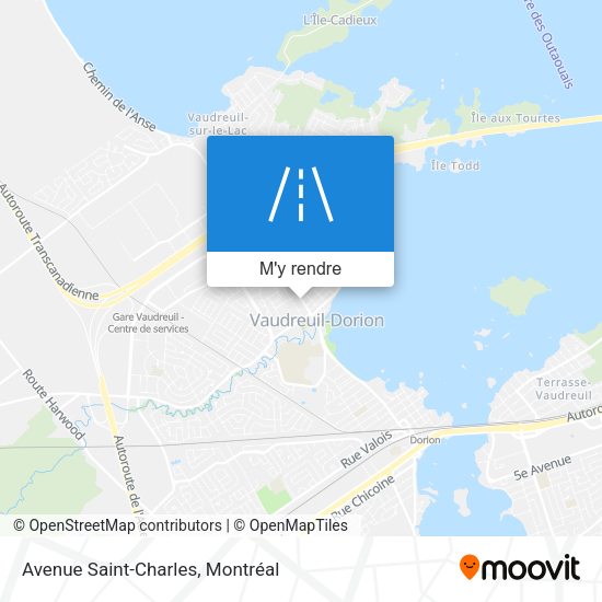 Avenue Saint-Charles plan