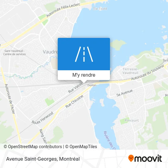 Avenue Saint-Georges plan