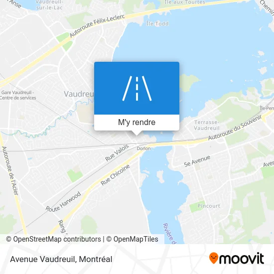 Avenue Vaudreuil plan