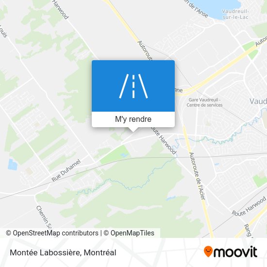 Montée Labossière plan