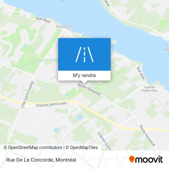 Rue De La Concorde plan