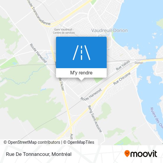 Rue De Tonnancour plan