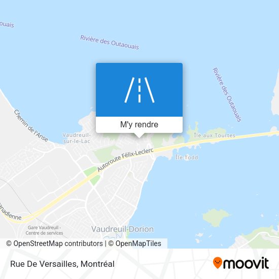 Rue De Versailles plan
