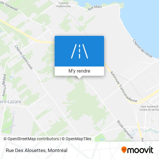 Rue Des Alouettes plan