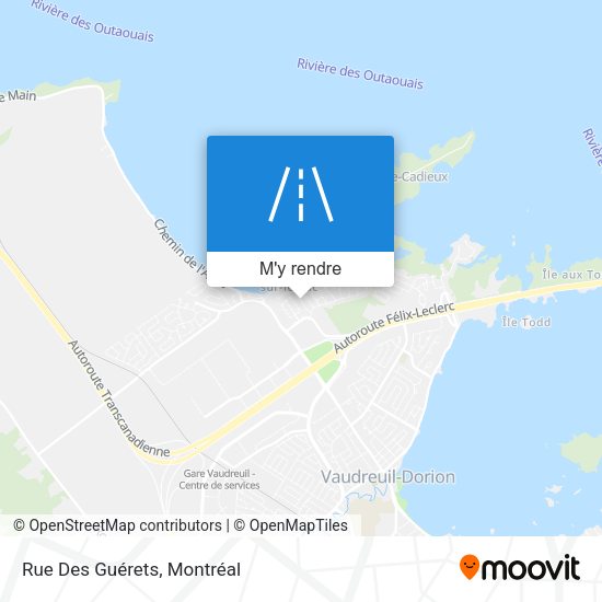 Rue Des Guérets plan
