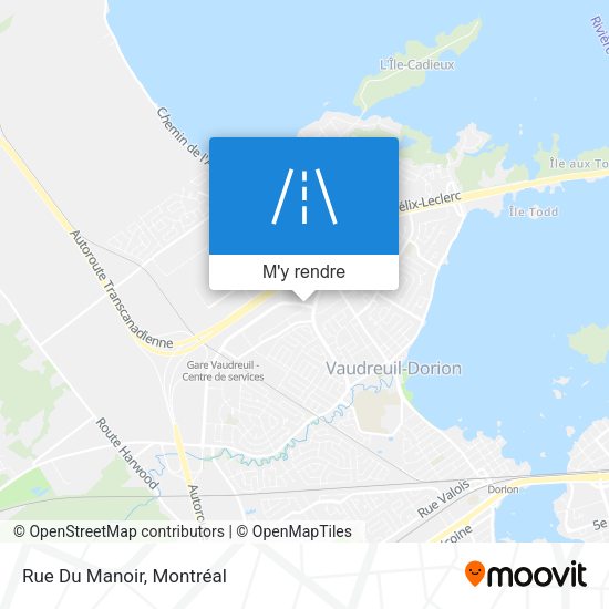 Rue Du Manoir plan