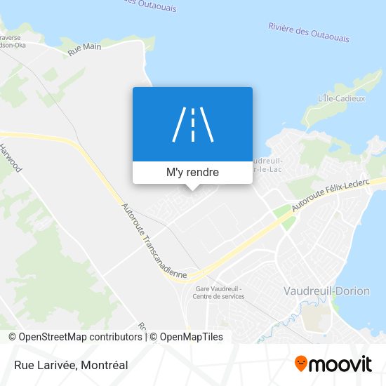 Rue Larivée plan
