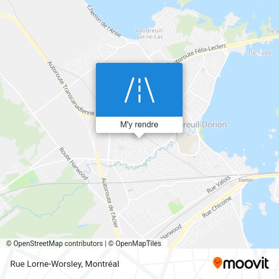 Rue Lorne-Worsley plan