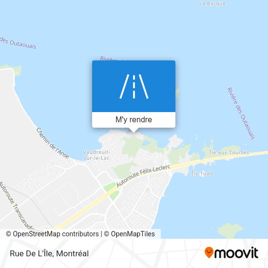 Rue De L'Île plan