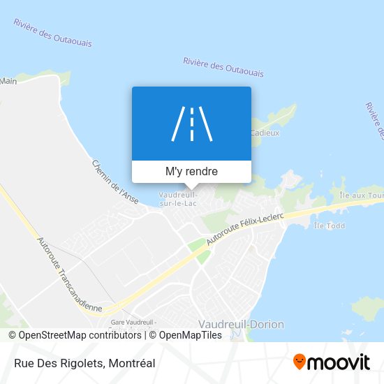 Rue Des Rigolets plan
