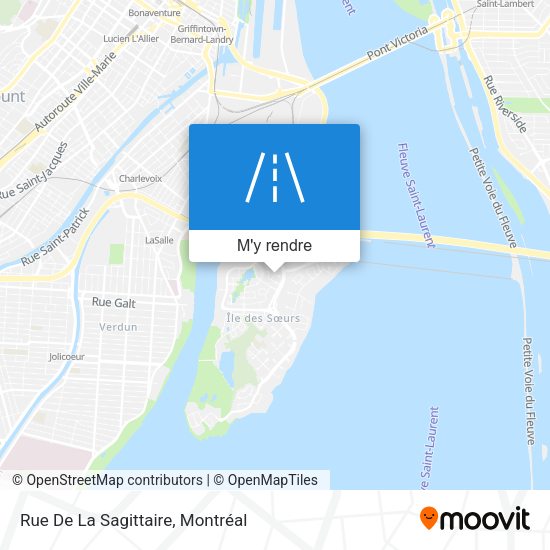 Rue De La Sagittaire plan