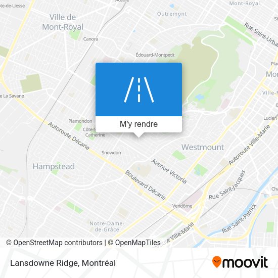 Lansdowne Ridge plan