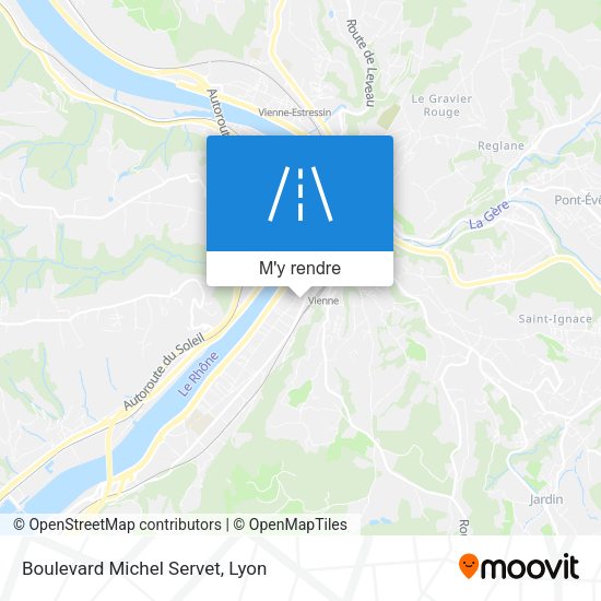 Boulevard Michel Servet plan
