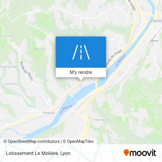 Lotissement Le Molière plan