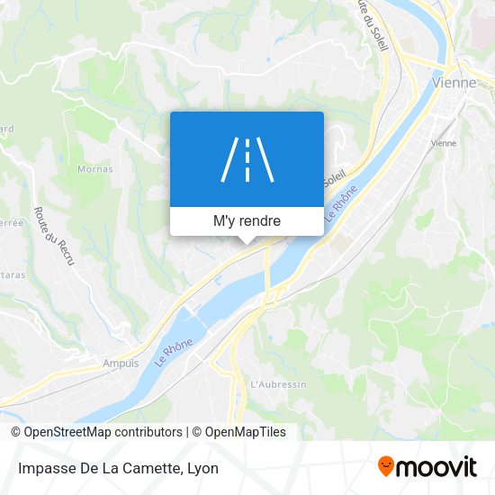 Impasse De La Camette plan